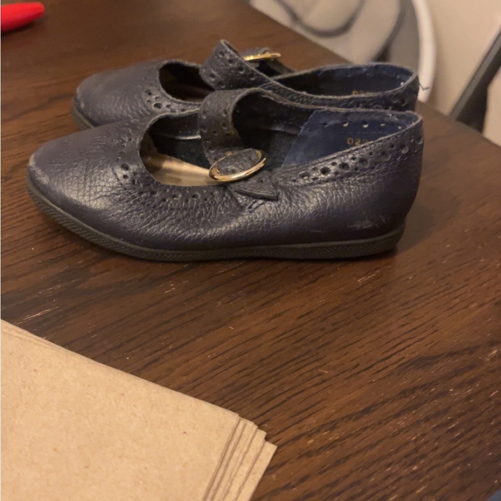 Classic Navy Kids Shoes